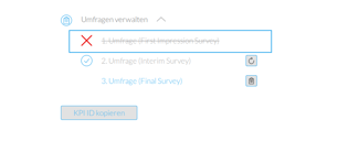 survey skipped